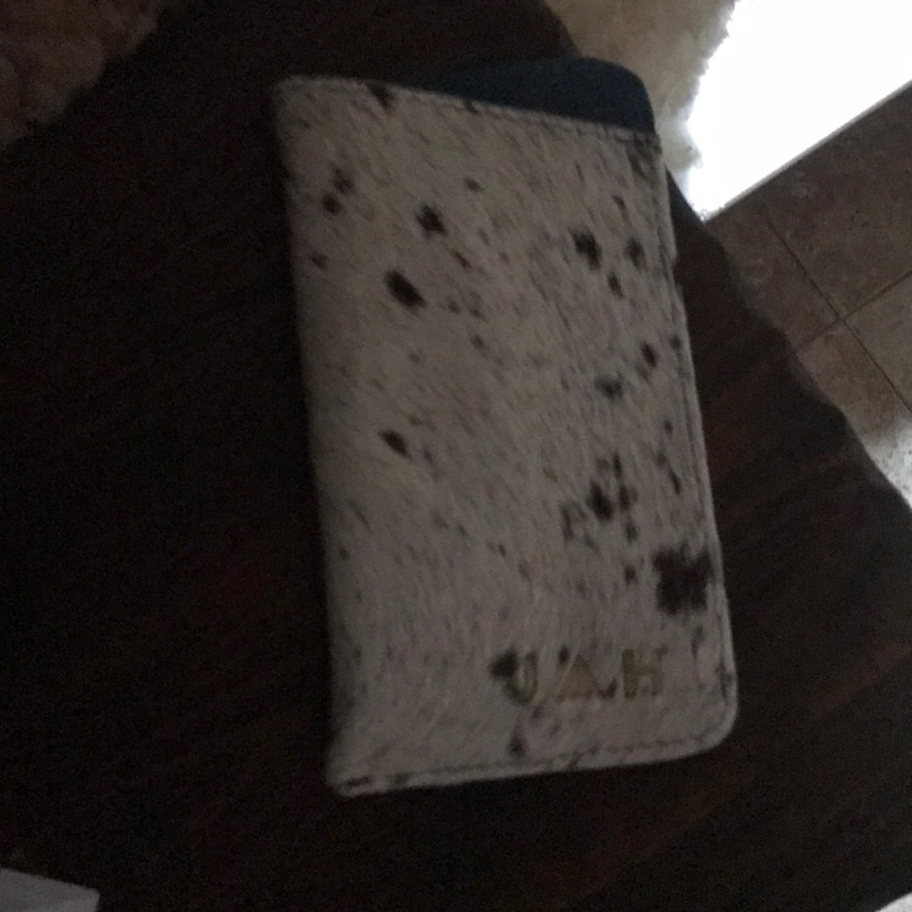 Bohemian Cowhide eye glasses case